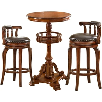 Кухня, барные столы в ночном клубе, круглые высокие журнальные столы для столовой, деревянные барные столы для рецепции, мебель Stolik Wysoki YY50BT