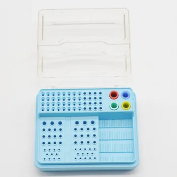 Лабораторный предмет Стоматологический Ящик для хранения и дезинфекции Endo с 91 отверстием Чехол для инструмента Endo Burs Files