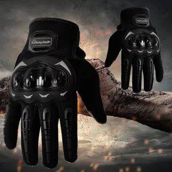 Мотоциклетные перчатки с сенсорным экраном, Дышащие Мотоциклетные Гоночные Защитные перчатки для Yamaha 155 Aerox 650 Xvs Aerox 50 Fz1