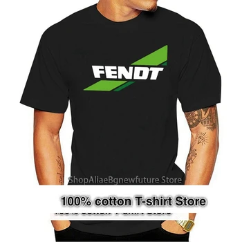Мужская классическая футболка с сельскохозяйственными тракторами Fendt