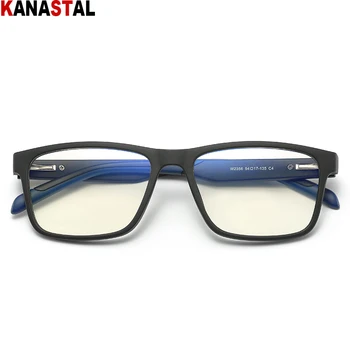 Мужская оправа для очков, Женские очки для чтения, блокирующие синий свет, Оптические линзы для близорукости по рецепту, компьютерные очки с защитой от лучей TR90
