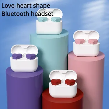 Наушники Love Bluetooth-вкладыши с шумоподавлением, мощные спортивные водонепроницаемые беспроводные наушники Bluetooth Love Girl