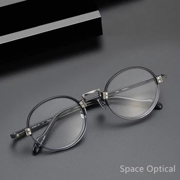 Новая модная ацетатная оправа для очков ручной работы, мужские дизайнерские оптические очки для чтения при близорукости, женские персонализированные очки высшего качества