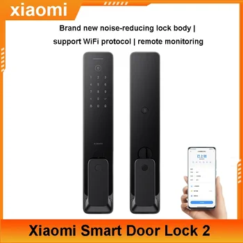 НОВЫЙ Xiaomi smart door lock 2 Шумоподавления Дверной Звонок Bluetooth NFC Разблокировка Отпечатков пальцев MIJIA APP Дистанционное управление электронным замком