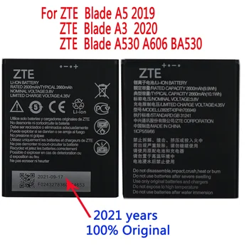 Новый Оригинальный 2660 мАч Li3826T43P4h705949 Аккумулятор Для ZTE Blade A5 2019 A3 2020 A530 A606 BA530 BA606 Аккумуляторы Для Мобильных Телефонов