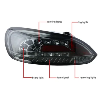 Оптовые продажи с фабрики, указатель поворота заднего фонаря для Volkswagen Scirocco 2008-Up, автоматическая система освещения, модифицированный задний фонарь в сборе