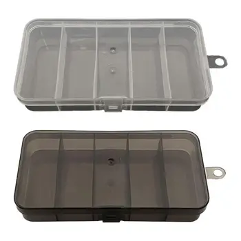 Органайзер для рыболовных снастей, ящик для хранения рыболовных снастей с 5 сетками, Пятисеточный ящик для рыболовных инструментов для бусин, приманок и крючков