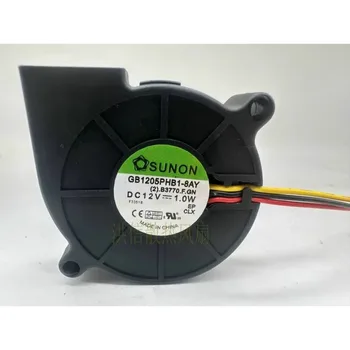 Оригинальный новый вентилятор для SUNON GB1205PHB1-8AY 12 В 1,0 Вт 3-проводной турбо вентилятор охлаждения 5015 5 см 50*50*15 мм