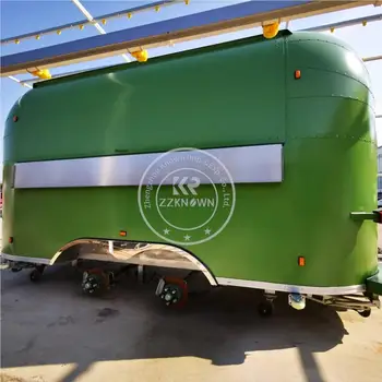 Передвижной фургон для перевозки продуктов питания на заказ из нержавеющей стали