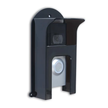 Пластиковый дождевик для дверного звонка Подходит для моделей колец Водонепроницаемый защитный экран для дверных звонков Видеодомофоны