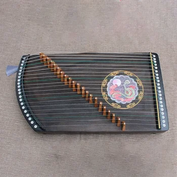 Портативная 21 Струнная Мини-Цитра Guzheng Wood, Китайская Цитра Guqin, Традиционные Профессиональные Инструменты для подбора пальцев, Аксессуары для Струнных Инструментов.