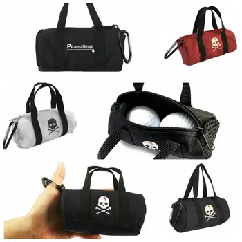 Портативная сумка для хранения мячей для гольфа, легкая, с металлическим крючком на молнии, большой емкости, аксессуары для спорта на открытом воздухе