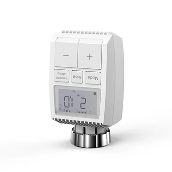 Привод радиатора Tuya Smart Zigbee TRV, программируемый термостатический клапан радиатора, приложение для дистанционного управления температурой, простое в использовании