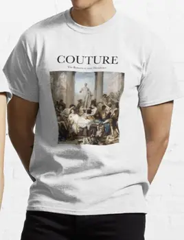 Римляне в их декадансе, футболка с кутюрной росписью - Арт-футболка с длинными рукавами