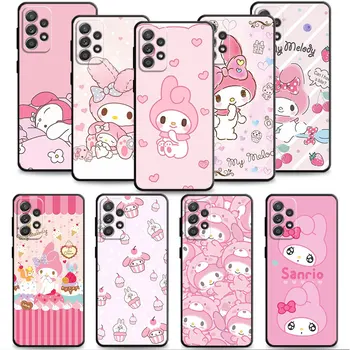 Розовые чехлы My-Melody для Samsung Galaxy A54 A53 A52 A12 A13 A32 A33 A23 A51 A71 A21 A32 A31 A72 A11 A22 4G 5G