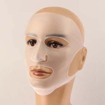 Силиконовая маска для лица, средство по уходу за кожей женщин, гелевая маска для лица, многоразовый лист для ушей