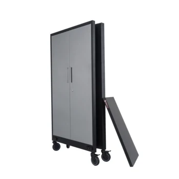 Складной Складной Металлический шкаф для инструментов шкаф для хранения тяжелых регулируемых полок