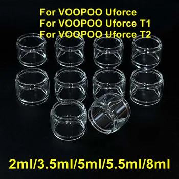 Сменное стекло 10/5/2шт для Uforce T2 T1 2/3,5/5/5,5/8 мл, мини-стеклянная трубка, акварельная посуда