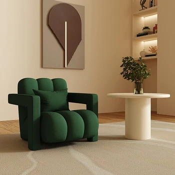 Современные уникальные диваны для гостиной, Односпальное зеленое кресло, Ленивые диваны, кресло с откидной спинкой, современный шезлонг, мебель для спальни Sofy Do Salonu