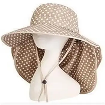 Солнцезащитная шляпа с защитой от ультрафиолета, Ветрозащитная крышка для ведра для сбора чая на велосипеде на открытом воздухе с маской, закрывающей лицо