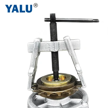 съемник зубчатого колеса yalu с двумя челюстями, спиральный съемник подшипника стальной якоря, ковка, спиральный съемник с высокой рабочей прочностью,
