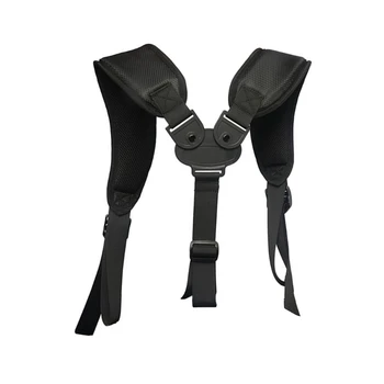 Удобные двойные плечевые ремни, регулируемый плечевой ремень для сумки для гольфа с мягкой подкладкой R66E