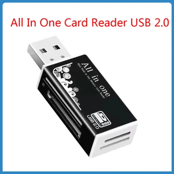 Универсальный кард-ридер USB 2.0 Поддержка Кард-ридера TF SD Mini SD SDHC MMC MS Micro SD MS M2 Слот Части Памяти Камеры Мобильного телефона