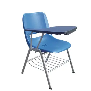 Фошань дешевые пластиковые стулья книжный стеллаж планшет для школьного конференц-зала планшетный стул