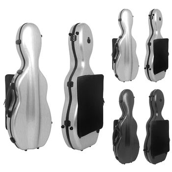 Футляр для скрипки Легкая портативная Шкатулка для скрипки С внешними съемными ремнями для хранения Футляр для хранения из углеродного волокна