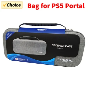 Чехол-сумка для PS5 Portal, дорожный чехол для переноски портативной игровой консоли, защитный жесткий футляр, сумка-аксессуары для PlayStation 5 Portal