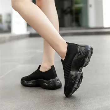 чулки кроссовки на рост мужа женская ходьба баскетбол классическая женская обувь спортивные тренировки sho YDX1
